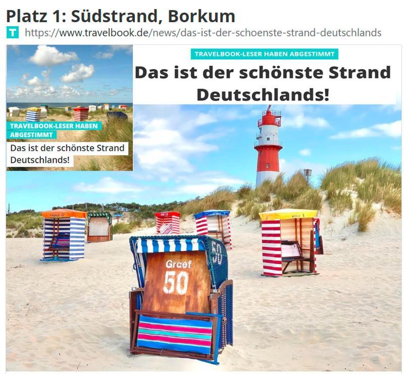 Haus Deutsche Bucht Daire Borkum Dış mekan fotoğraf